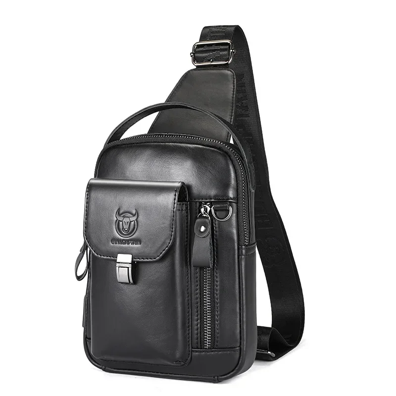 Mens Fashion Blog - 男性用牛革ショルダーバッグ,クロスオーバーバッグ,チェストバックパック,高級デザイナーハンドバッグ,100%,新しいファッション,2022
