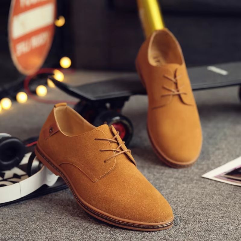 Men'S Fashion Website - メンズシューズ工場直販 カジュアルヌバックレザーシューズ 公式サイト イギリスメンズファッション レースアップシューズ オフィススニーカー