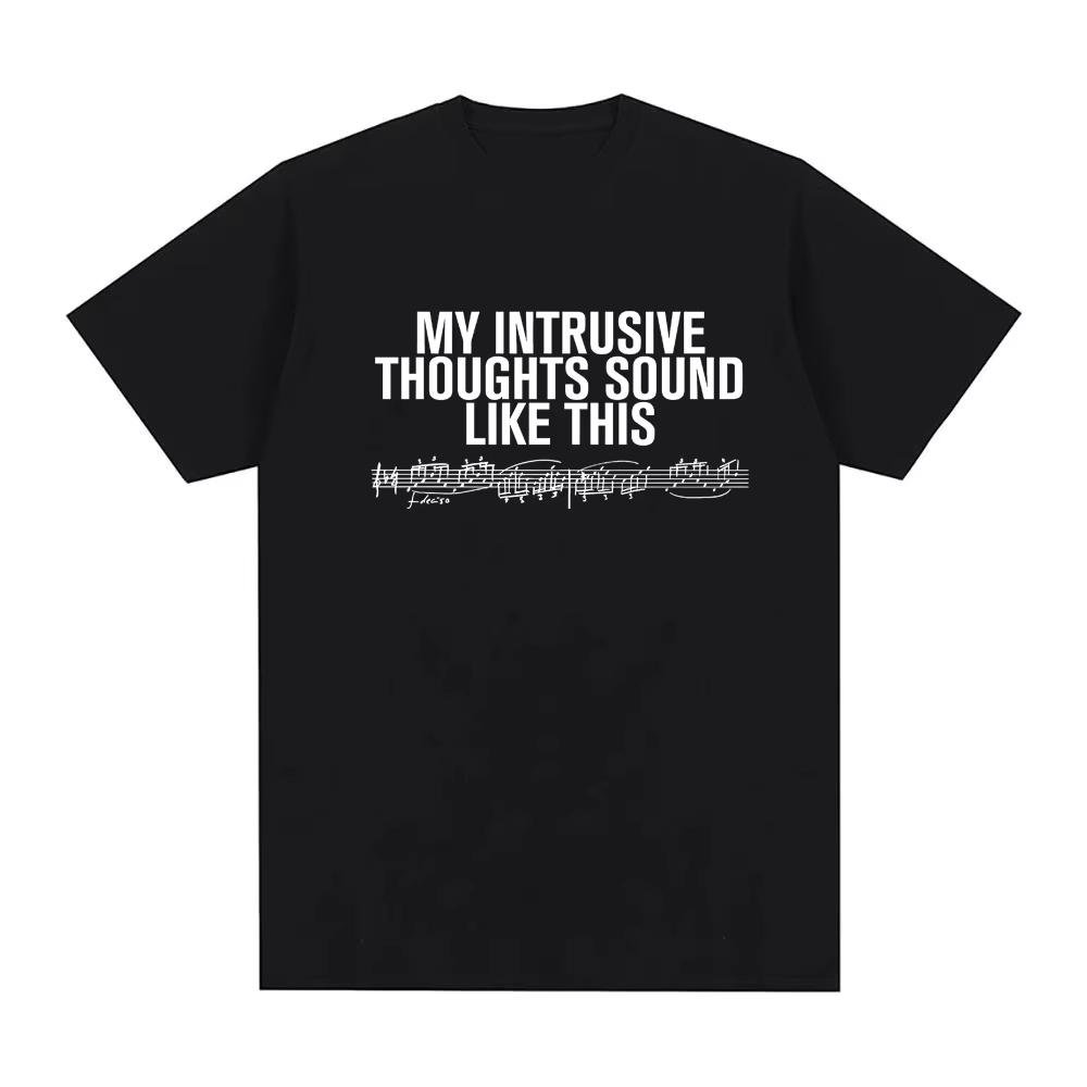 Men'S Fashion Website - 2026年新作、クールなデザインの「INTRUSIVE THOUGHTS BABY TEE」。2026年新スタイル、ロザリアの公式ウェブサイトと同じデザインの高品質Tシャツ。