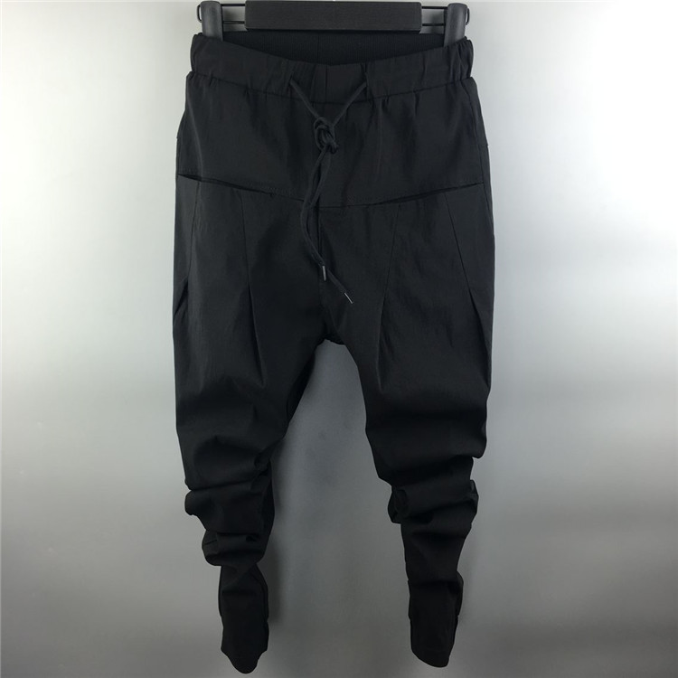 Cargo Jogger Pants - オーウェンseak男性カジュアル貨物ハーレムパンツハイストリートヒップホップ長さ男性の服スウ秋黒ビッグサイズ