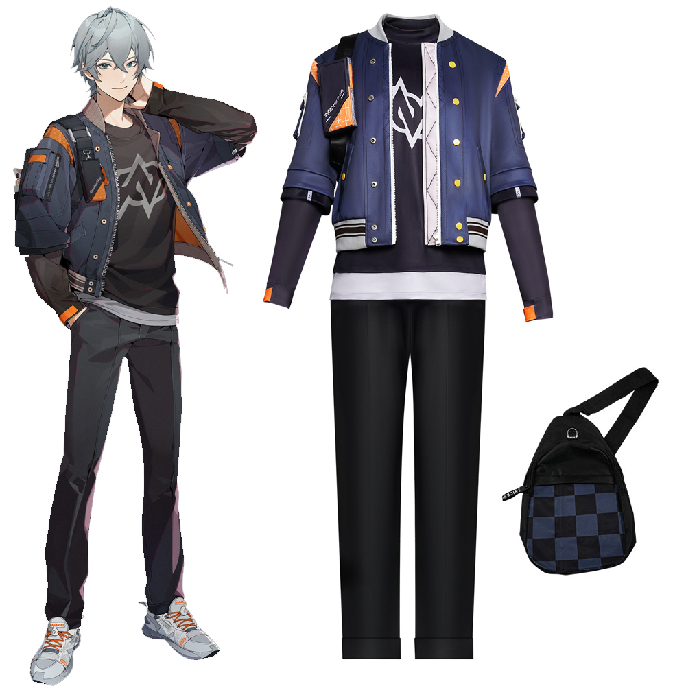 Crossbody Bag Men - 賢明なコスプレ衣装 Zenless Zone Zero ZZZ 主人公ロープクラフツマン