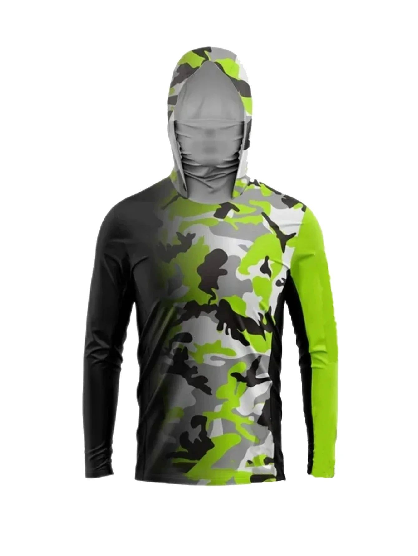 Men'S Fashion For Summer - 2026年夏新作 メンズ長袖Tシャツ 3D迷彩柄プリント カジュアル ファッション スポーティー
