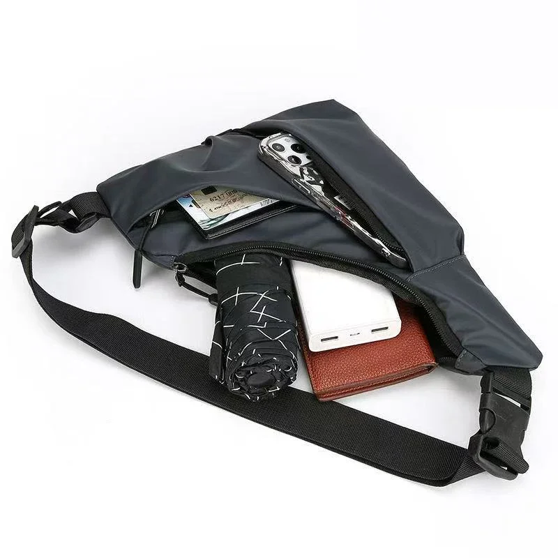 メンズバッグ 大容量 三角形 チェストバッグ マルチカラー  - Crossbody Bag Men のレビューと価格