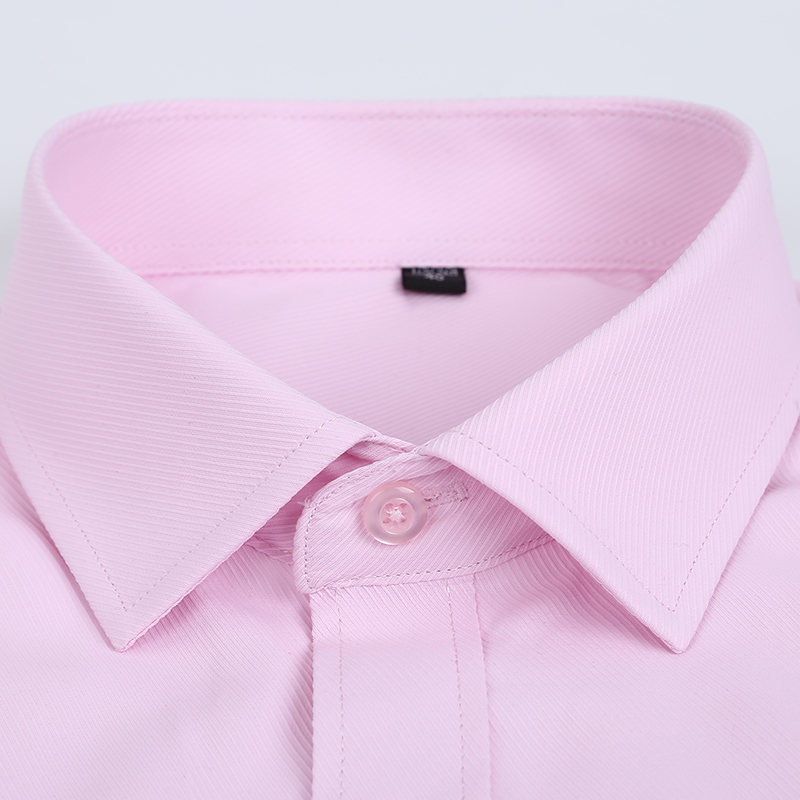 ピンク、ホワイト、ブルー、ツイル、メンズフォーマルシャツ、ソ - Dress Shirt Non-Iron のレビューと価格