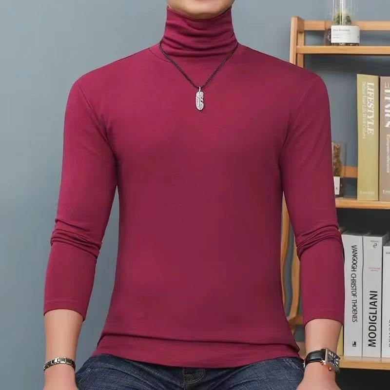 冬メンズタートルネックセーターカジュアルサーマル長袖スリムフ - Turtleneck Sweater Men のレビューと価格