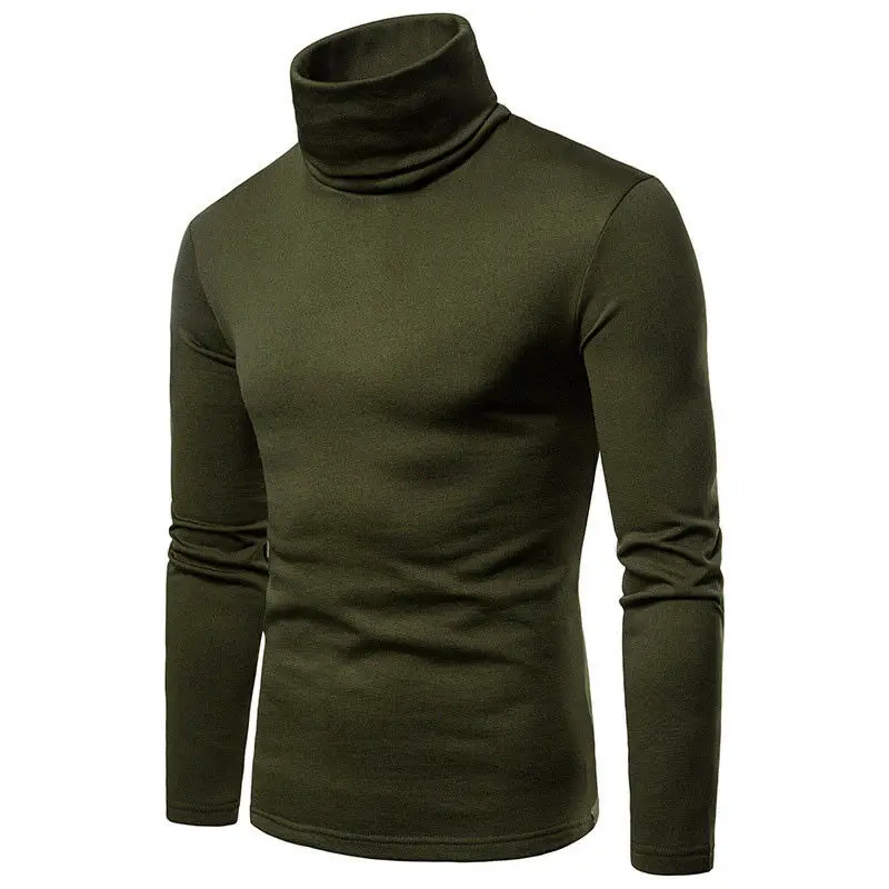 冬メンズタートルネックセーターカジュアルサーマル長袖スリムフ - Turtleneck Sweater Men のレビューと価格
