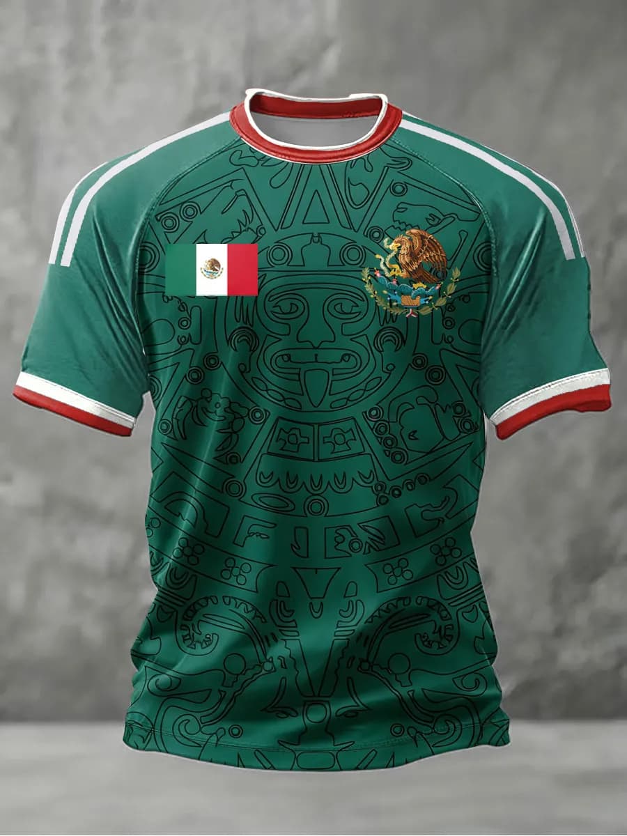 2026年 メンズ メキシコ 3Dプリント サッカーユニフォ - Mens Fashion Mexico のレビューと価格