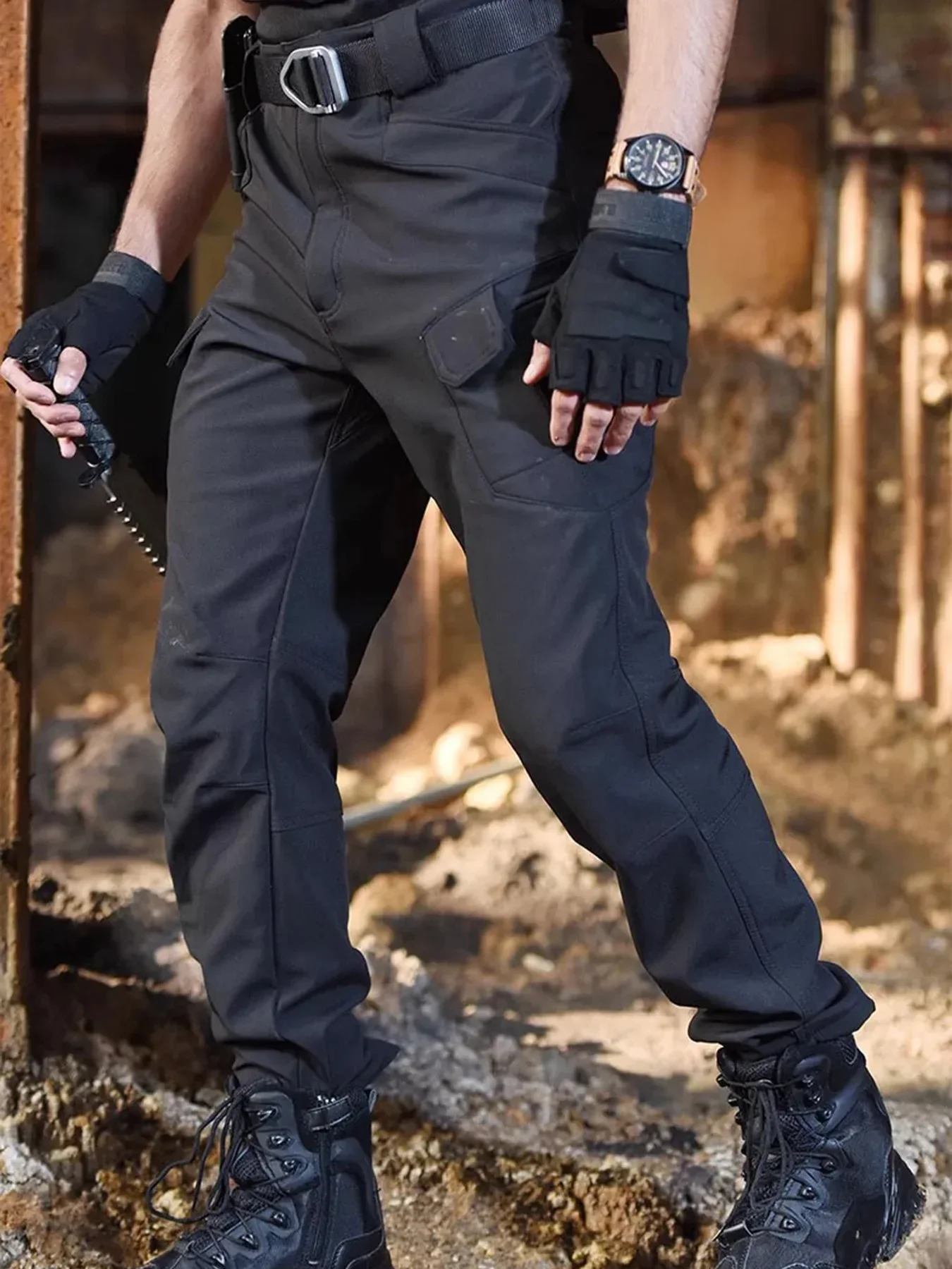 メンズウィンタータクティカルジョガー、アウトドアリップストッ - Cargo Jogger Pants のレビューと価格