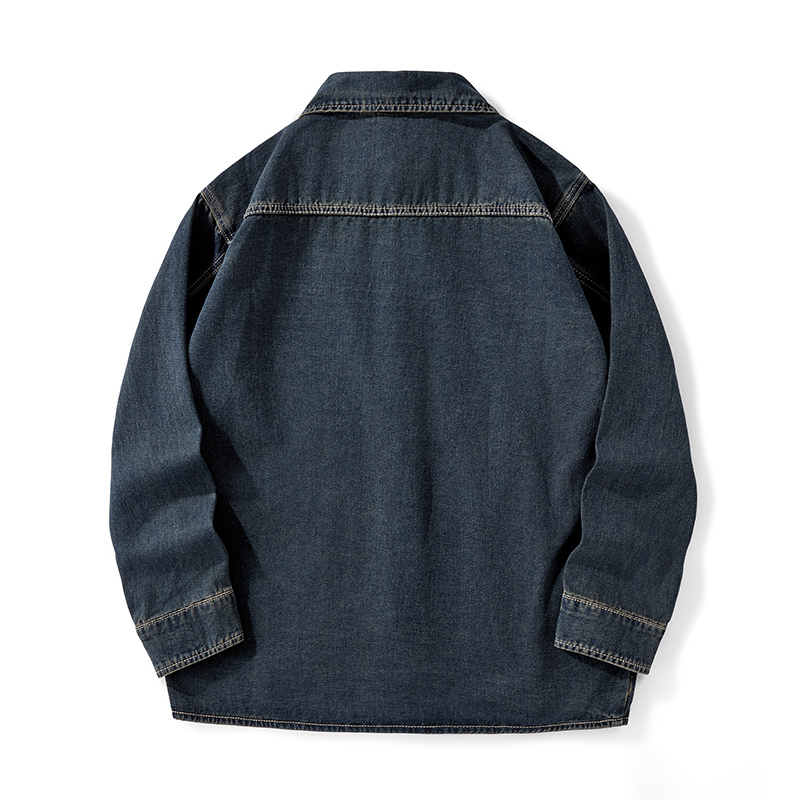 ヘビーデューティーウォッシュドデニムジャケット メンズ ヴィ - Denim Jacket Vintage のレビューと価格