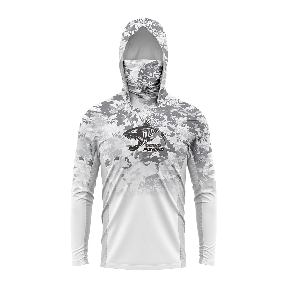 UPF50+ フード付きフィッシングシャツ 内蔵フェイスゲイ - Men'S Fashion For Summer のレビューと価格