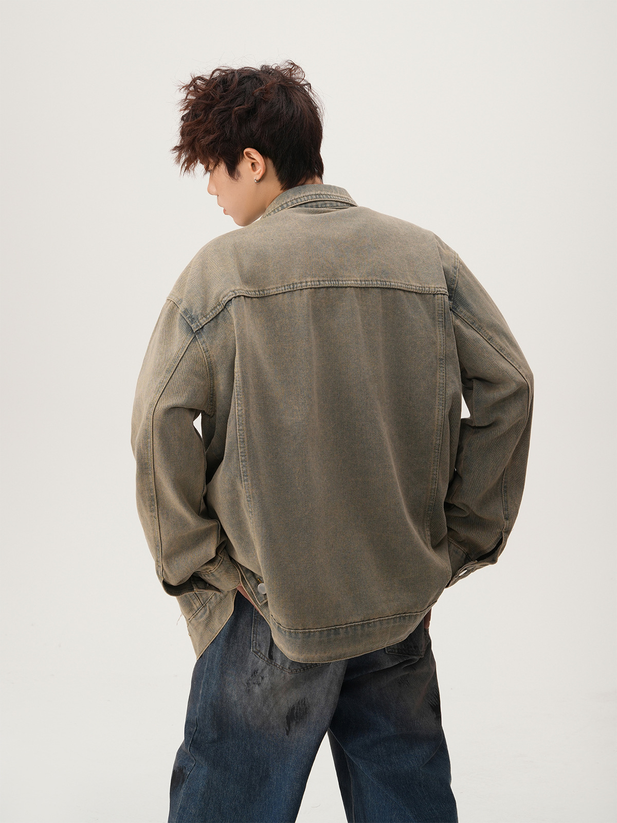 アメリカンハイストリート リップドデニムジャケット 秋のカジ - Denim Jacket Vintage のレビューと価格