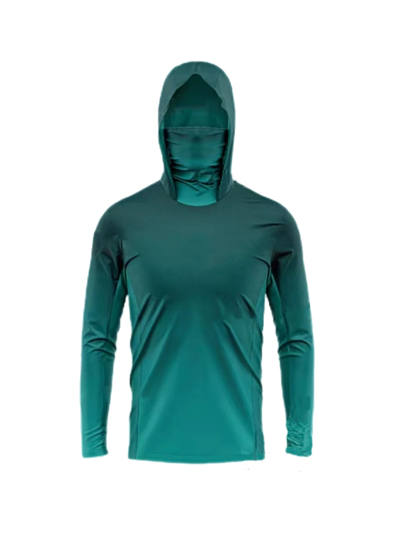 メンズ長袖フィッシングフーディーマスク、UVカット日焼け防止 - Men'S Fashion For Summer のレビューと価格