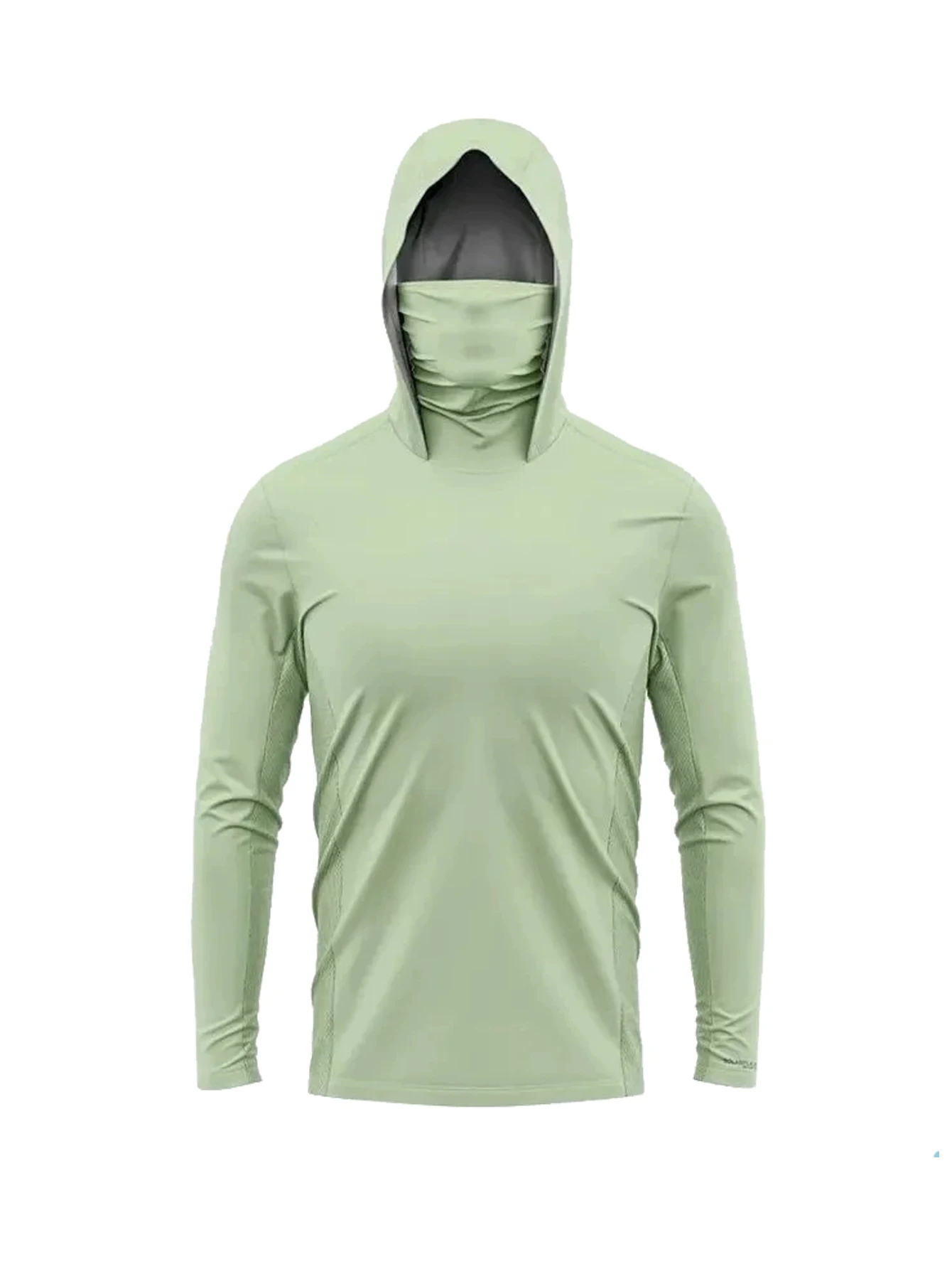 メンズ長袖フィッシングフーディーマスク、UVカット日焼け防止 - Men'S Fashion For Summer のレビューと価格