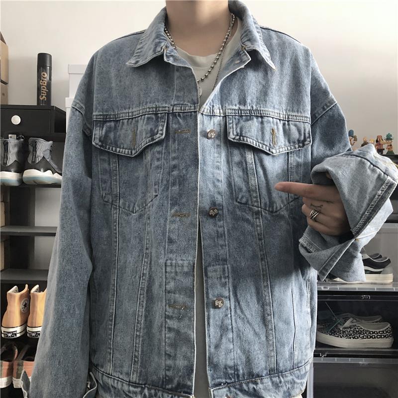 メンズ ヴィンテージ トレンド デニムジャケット 春 ホンコ - Denim Jacket Vintage のレビューと価格