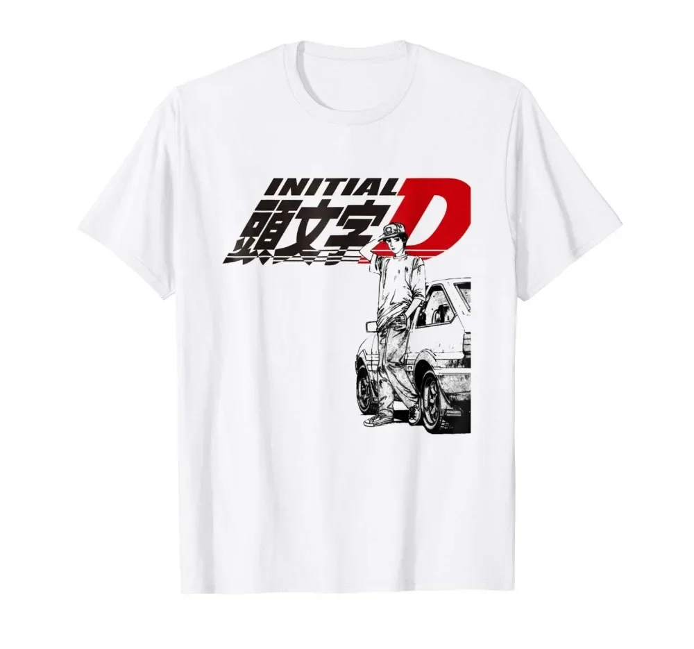 頭文字D Tシャツ夏のファッション半袖Tシャツブランド服男性 - Men'S Fashion Website のレビューと価格