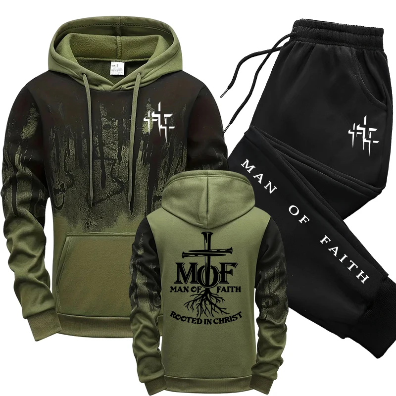マン・オブ・フェイツ メンズトラックスーツ フーディー＆スウ - Men'S Fashion Hoodies のレビューと価格