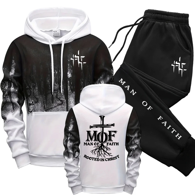 マン・オブ・フェイツ メンズトラックスーツ フーディー＆スウ - Men'S Fashion Hoodies のレビューと価格
