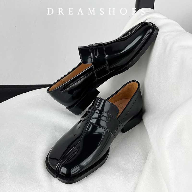 足袋靴 スリッポン ローファー メンズ レディース スプリッ - Suede Loafers Men のレビューと価格