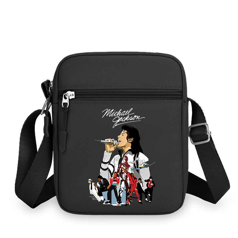 男性女性アニメ電話収納ポーチ MJ カジュアルアクセサリーハ - Crossbody Bag Men のレビューと価格
