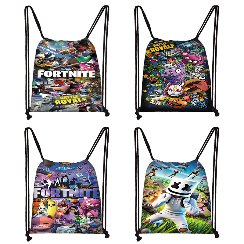 子供用プリント入り巾着ショッピングバッグ男性用ホットゲームデ - Mens Fashion Blog のレビューと価格