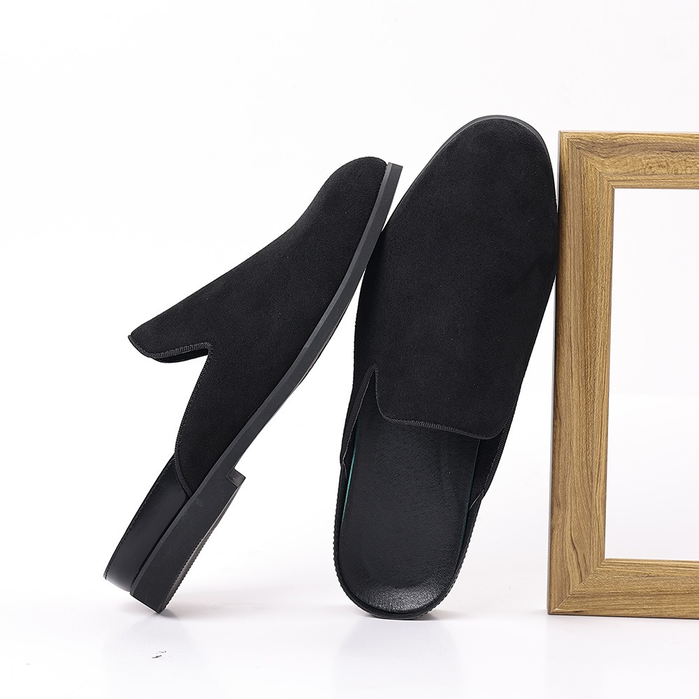 メンズスエードミュール、ローファー、フォーマルスリッパ、デザ - Suede Loafers Men のレビューと価格