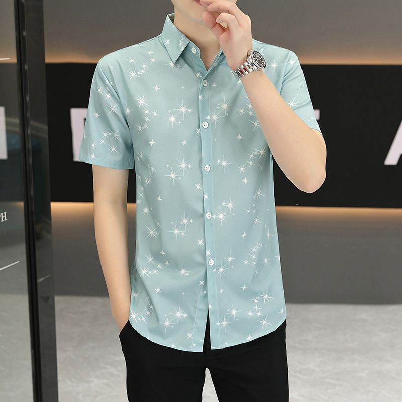 メンズアイスシルクスリムフィットシャツ 夏用通気性カジュアル - Dress Shirt Non-Iron のレビューと価格