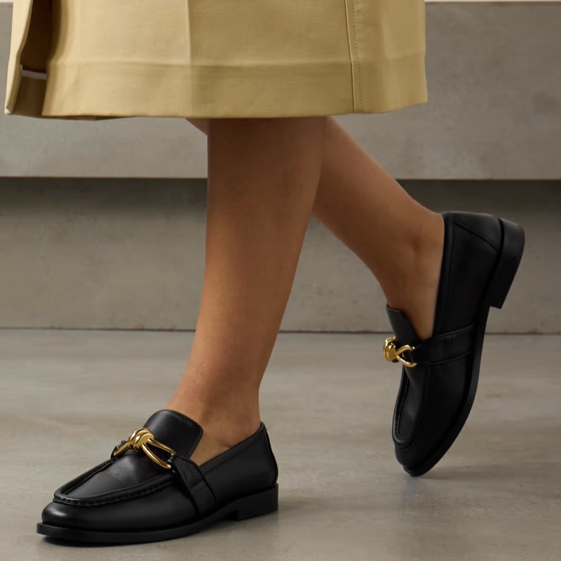 2026年新作 レディース メタルノット シングルシューズ  - Suede Loafers Men のレビューと価格