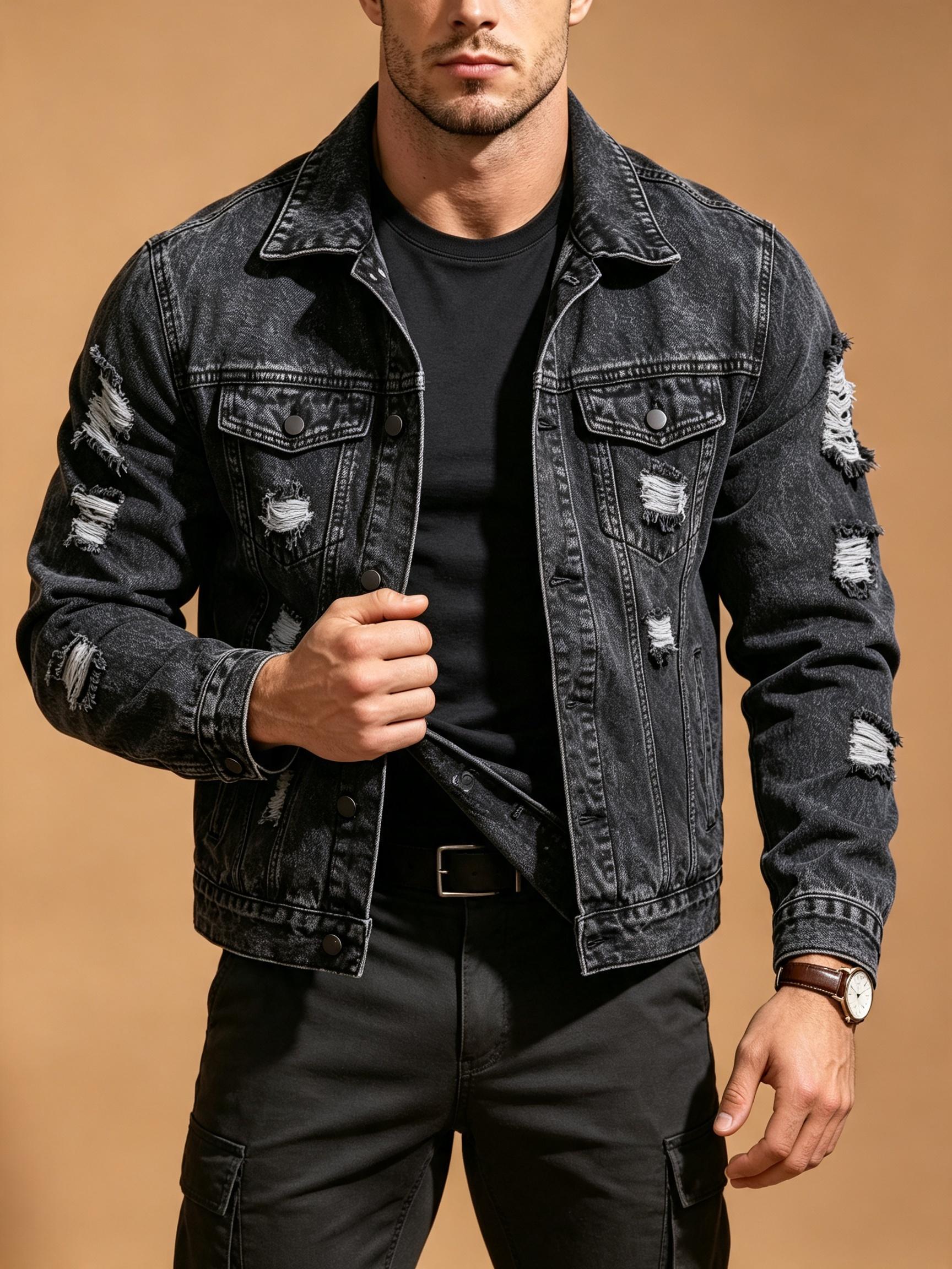 ヴィンテージY2Kボタンアップデニムコート メンズ、アメリカ - Denim Jacket Vintage のレビューと価格