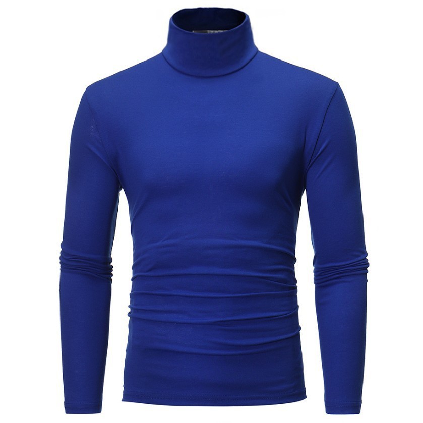 2025秋冬メンズハイネックTシャツスリムフィットファッショ - Turtleneck Sweater Men のレビューと価格