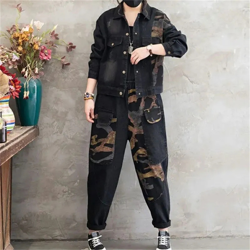 2025 秋のデニムジャケットスーツチェック柄ストライプシャ - Denim Jacket Vintage のレビューと価格