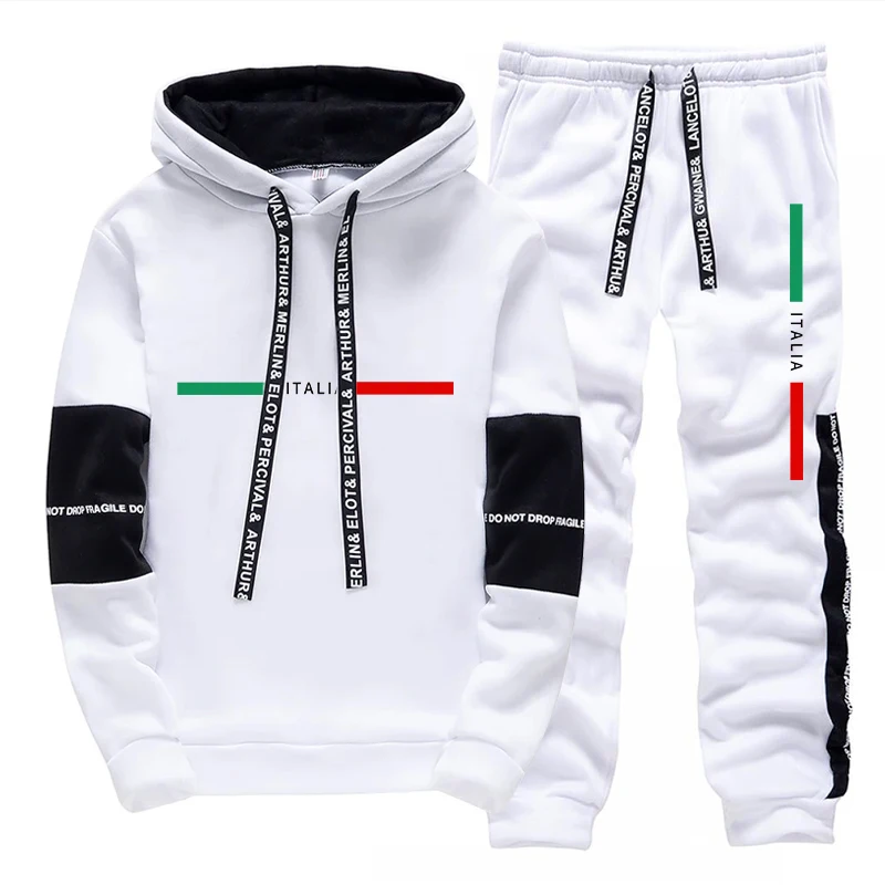 2026年メンズトラックスーツプリントカジュアルフーディスウ - Men'S Fashion Hoodies のレビューと価格