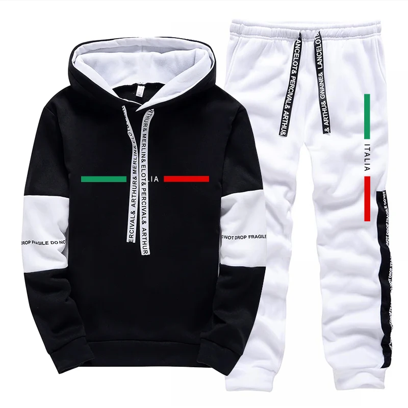 2026年メンズトラックスーツプリントカジュアルフーディスウ - Men'S Fashion Hoodies のレビューと価格