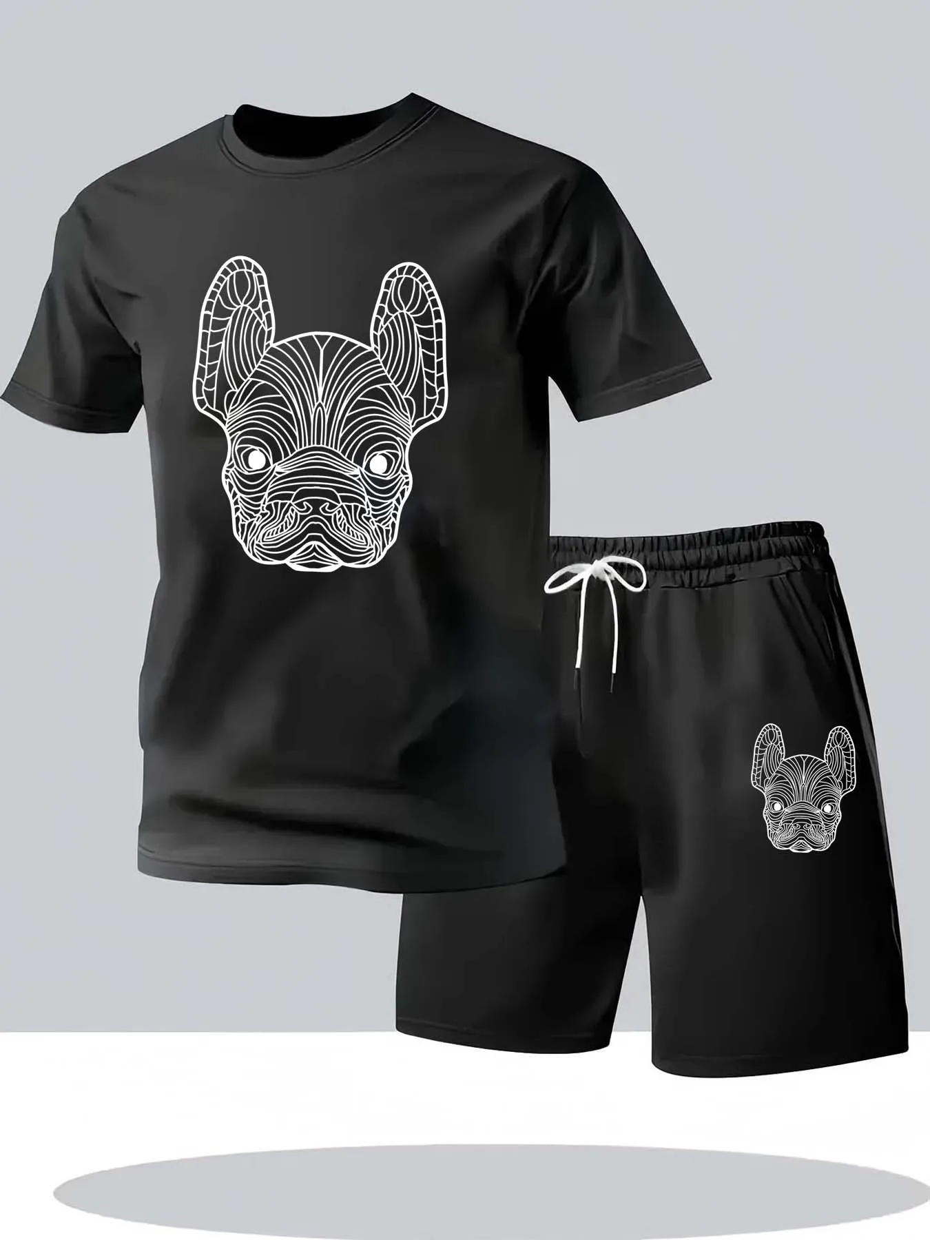 夏のメンズ速乾カジュアル半袖Tシャツとショートパンツセットシ - Mens Fashion Ideas のレビューと価格
