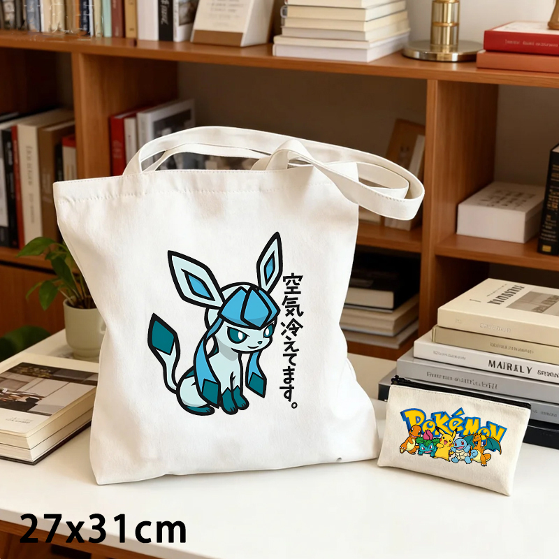2個セット ポケモン キャンバスバッグとコインケースセット  - Crossbody Bag Men のレビューと価格
