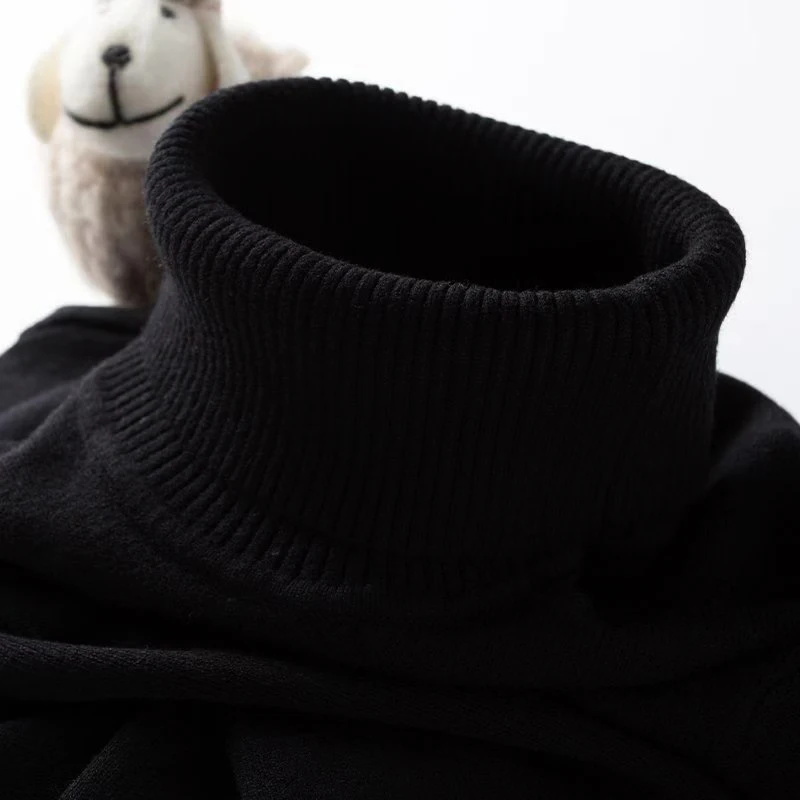 メンズスリムニットタートルネックセーター,カジュアルセーター - Turtleneck Sweater Men のレビューと価格