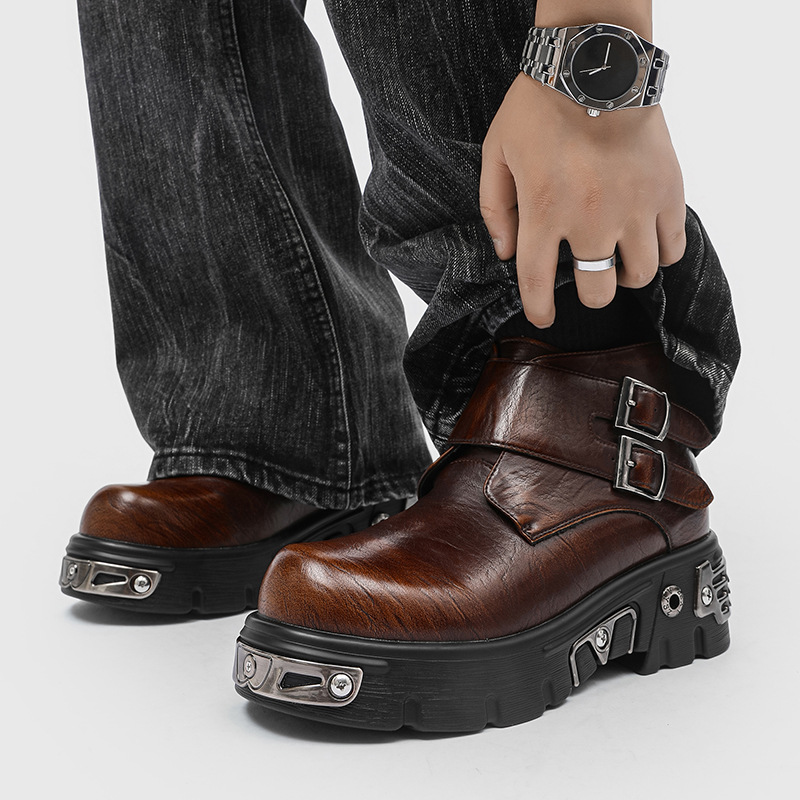 大きいサイズ メンズファッション パンク ゴス プラットフォ - Men'S Fashion For 30 Year Olds のレビューと価格