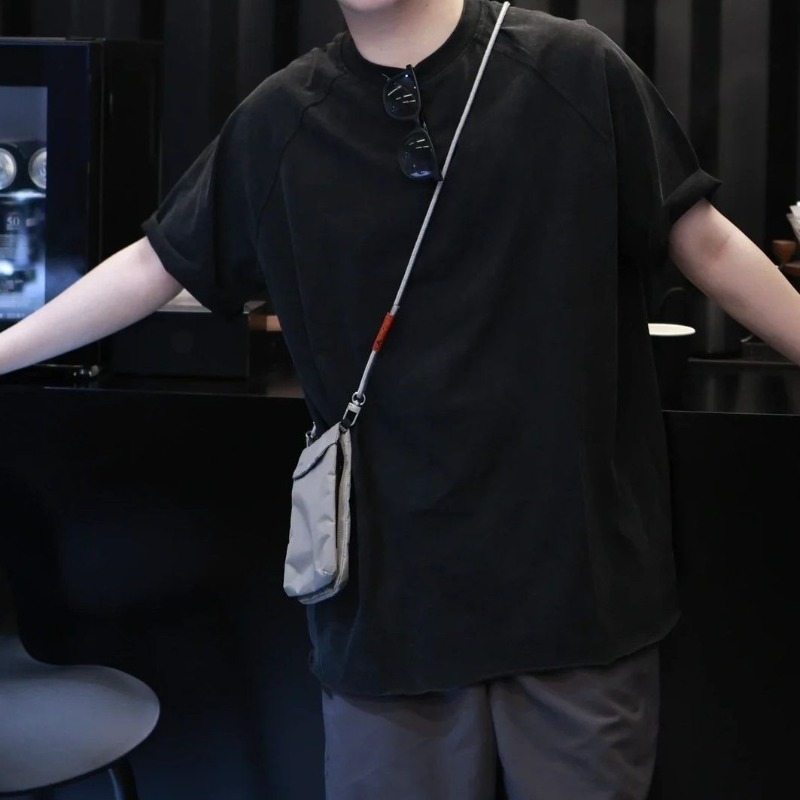 メンズスリムフィットクロスボディフォンバッグ、折りたたみ式ウ - Crossbody Bag Men のレビューと価格