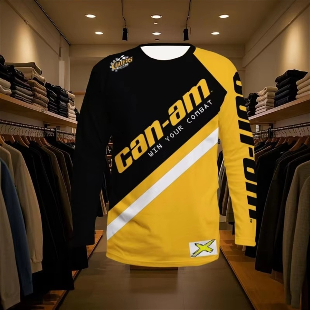 バイクレース用長袖ラウンドネックTシャツ、男女兼用、ファッシ - Mens Fashion Ideas のレビューと価格