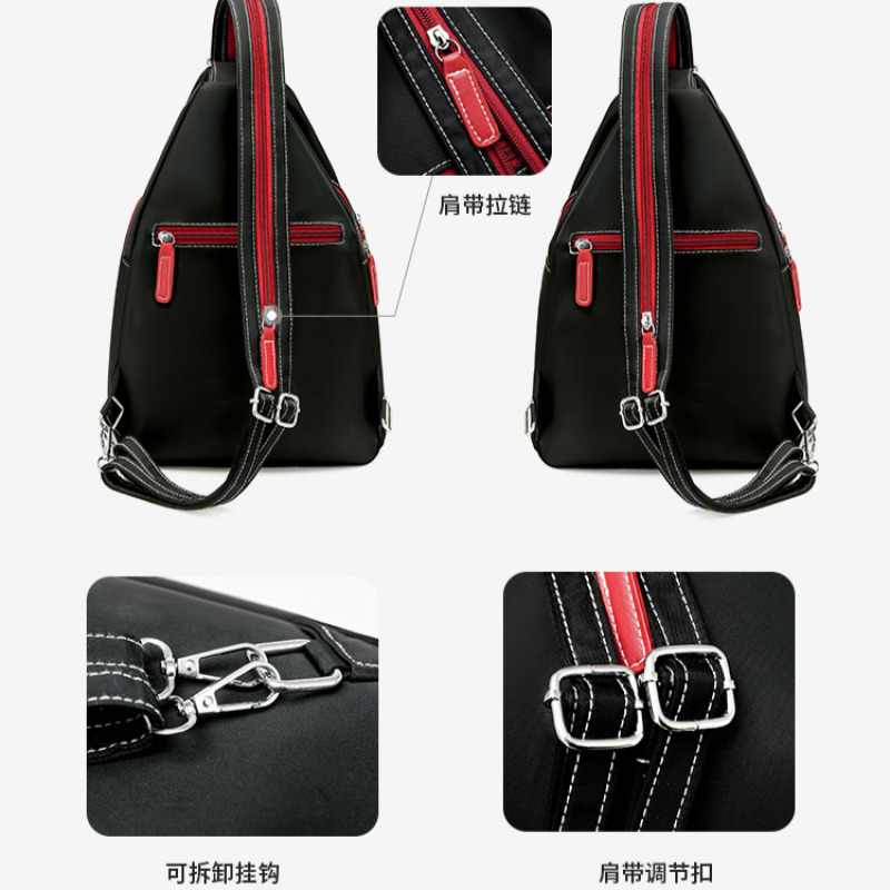女性用バックパック アウトドア カジュアル 防水 ソリッドナ - Crossbody Bag Men のレビューと価格