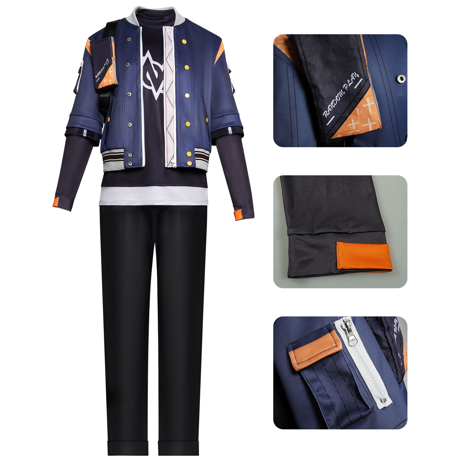 賢明なコスプレ衣装 Zenless Zone Zero ZZ - Crossbody Bag Men のレビューと価格