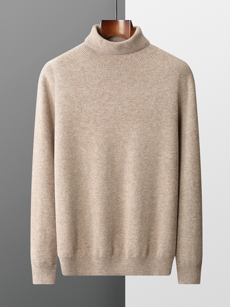 メンズタートルネックカシミヤセーター,メリノウール100%, - Turtleneck Sweater Men のレビューと価格