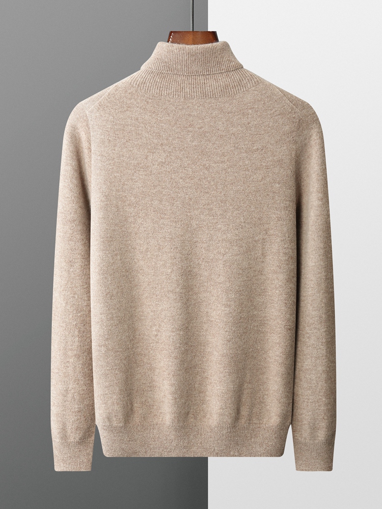 メンズタートルネックカシミヤセーター,メリノウール100%, - Turtleneck Sweater Men のレビューと価格
