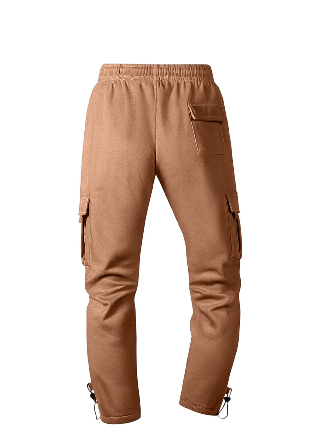 メンズマルチポケットカーゴジョガー 冬用保温フリース裏地付き - Cargo Jogger Pants のレビューと価格