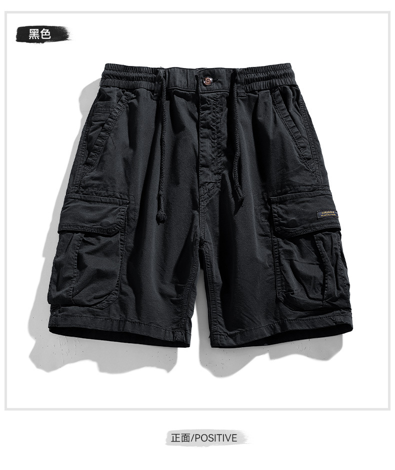 カーゴショーツ軽量夏メンズコットンマルチポケットアメリカンレ - Cargo Jogger Pants のレビューと価格