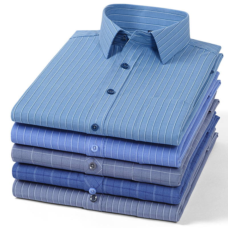 大サイズ 7XL-6XL-5XL メンズ竹繊維シャツ高品質新 - Dress Shirt Non-Iron のレビューと価格