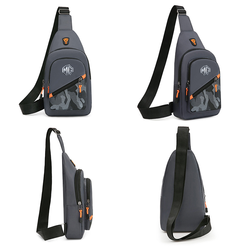 車ロゴ迷彩柄メンズ斜め掛けショルダーバッグチェストクロスボデ - Crossbody Bag Men のレビューと価格